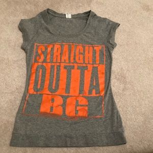 Women’s bowling Green State University T-shirt